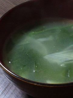 美味しんぼ風!焼肉屋さんのワカメスープ-レシピのメイン写真