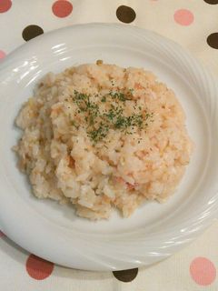 ピラフ?リゾット?柿の洋風炊き込みご飯-レシピのメイン写真