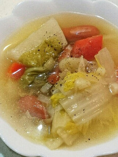 ソーセージとあまり野菜のポトフ-レシピのメイン写真