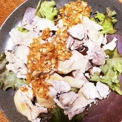 รูปของ しっとり美味しい簡単茹で鶏