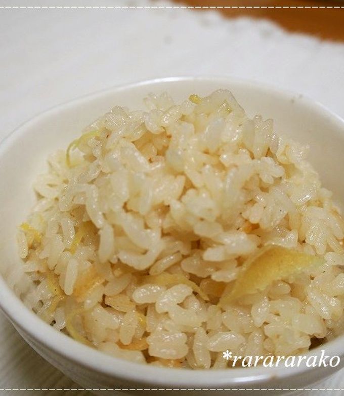 シンプル☆炊き込み生姜ご飯-レシピのメイン写真