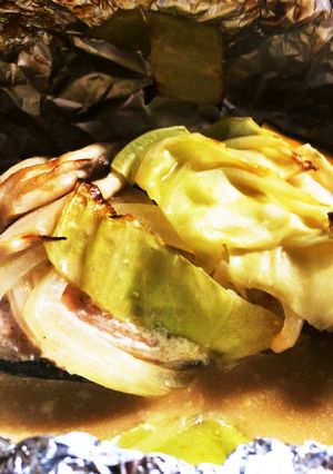 オイマヨポン酢の鮭ホイル焼き-レシピのメイン写真