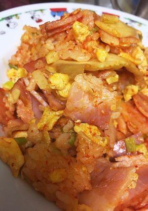 キムチチャーハン-レシピのメイン写真