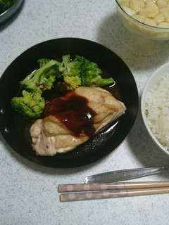 グリルパンで絶品チキンステーキ-レシピのメイン写真