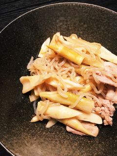 細竹と豚バラの煮物-レシピのメイン写真
