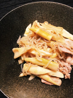 細竹と豚バラの煮物-レシピのメイン写真