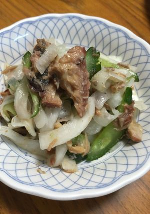超簡単^_^鯖缶サラダ☆-レシピのメイン写真