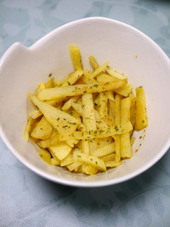 レンジで簡単!じゃがいものカレー和え-レシピのメイン写真