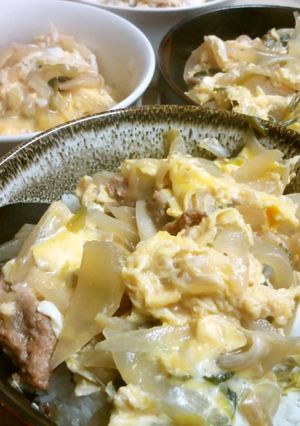 あっという間の畑の親子丼?-レシピのメイン写真