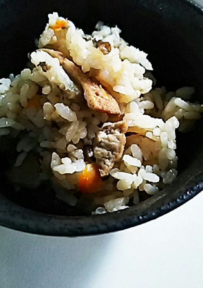 鶏ごぼうの炊き込みご飯-レシピのメイン写真