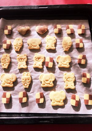 材料4つ♡簡単♡色々クッキー-レシピのメイン写真