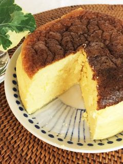 糖質制限♪簡単スフレチーズケーキ♪-レシピのメイン写真
