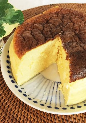 糖質制限♪簡単スフレチーズケーキ♪-レシピのメイン写真