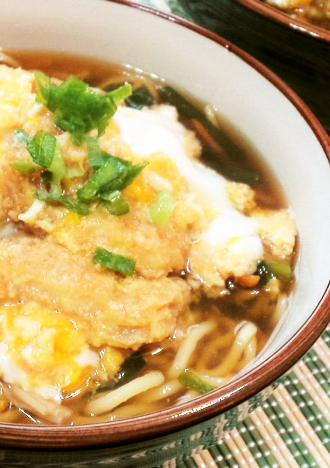 揚げずに★簡単【カツとじ和風ラーメン】-レシピのメイン写真