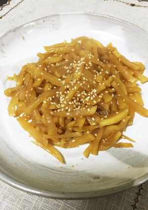 沢庵のきんぴら-レシピのメイン写真