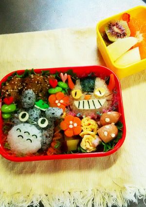 秋のトトロ☆ネコバス弁当-レシピのメイン写真