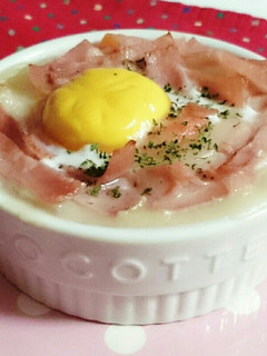 ★残りシチューでとろけるココットカマン★-レシピのメイン写真