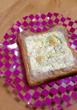 めちゃウマ！ツナマヨチートースト☆-レシピのメイン写真