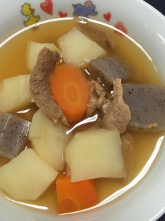 大豆のお肉で野菜の煮物-レシピのメイン写真