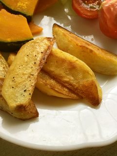 美味〜!揚げないフライドポテト-レシピのメイン写真