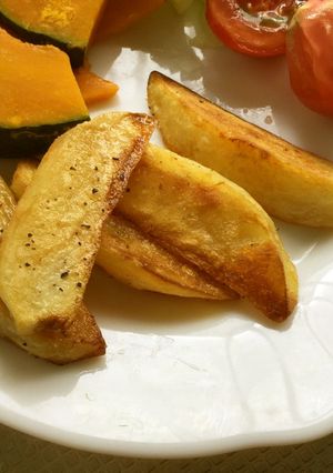 美味〜！揚げないフライドポテト-レシピのメイン写真