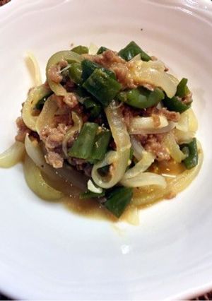 玉ねぎ&ピーマン&大豆のお肉-レシピのメイン写真