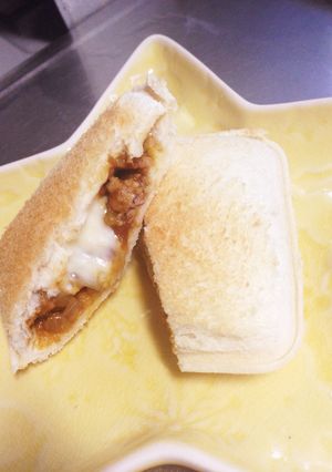 レンチン♪カレーのランチパック風トースト-レシピのメイン写真