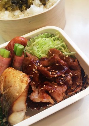 簡単!時短!生姜焼き☆お弁当最適-レシピのメイン写真