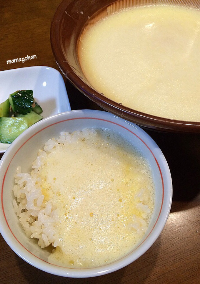 母の直伝とろろご飯-レシピのメイン写真