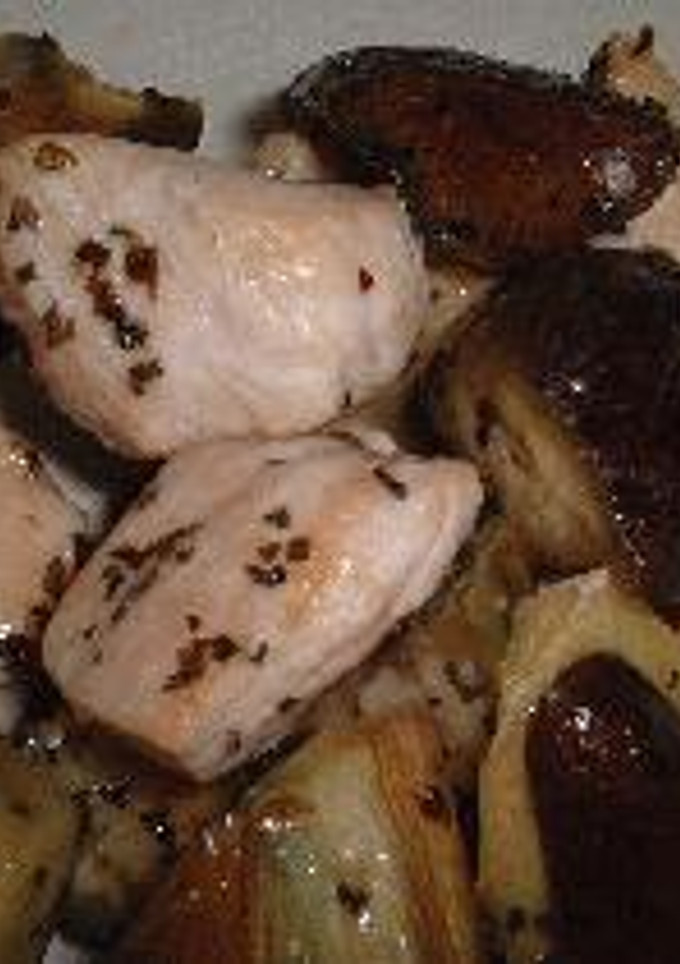 あっ！というまのなすと鶏肉の香り炒め-レシピのメイン写真