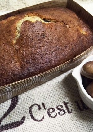 ルイボスティー＆甘栗のパウンドケーキ-レシピのメイン写真