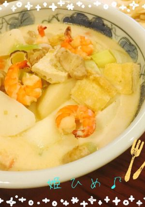かぶと海老のミルク煮-レシピのメイン写真