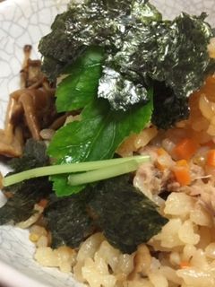なめ茸炊き込みご飯-レシピのメイン写真