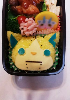 ☆妖怪ウォッチ☆ゴルニャン キャラ弁-レシピのメイン写真