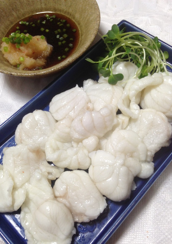 美味♪熟成ふぐの湯引き【熟成方法】-レシピのメイン写真