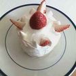 豆乳クリームでケーキ☆