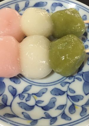 簡単☆三色団子-レシピのメイン写真