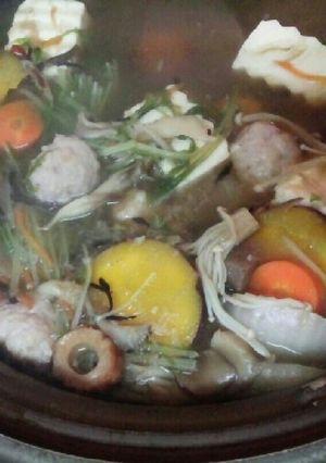 血管プラークダイエット食572（鍋料理）-レシピのメイン写真