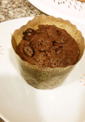 チョコチップ入りカップケーキ-レシピのメイン写真