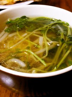 もやし豆苗スープ♪-レシピのメイン写真