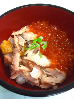 簡単、鮭の親子丼-レシピのメイン写真