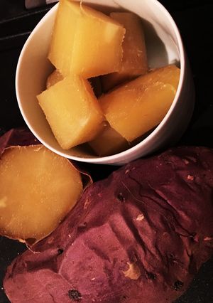 ネットリ焼き芋は是非、紅はるかで♡-レシピのメイン写真
