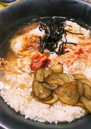 お酒の〆？食欲ない時もうまいお茶漬け!!-レシピのメイン写真