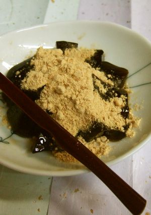 コーヒーゼリーで簡単わらび餅風-レシピのメイン写真