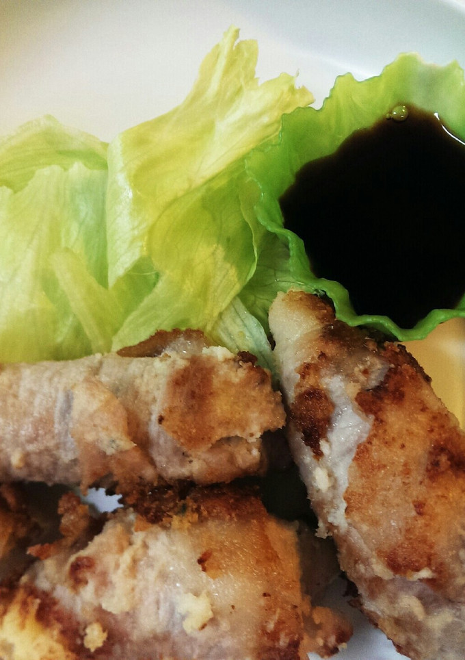 おからとほうれん草の豚肉ロール焼き-レシピのメイン写真