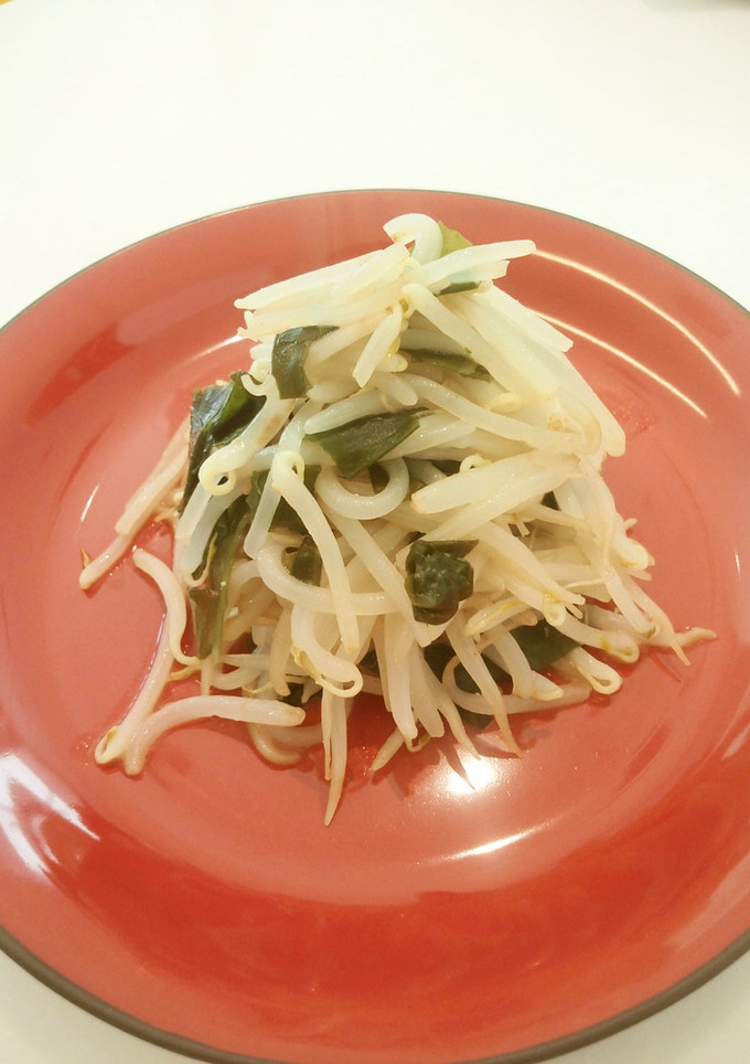 簡単♪もやしとわかめの炒め物-レシピのメイン写真
