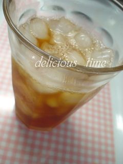 おうちカフェ☆電子レンジでアイスティー-レシピのメイン写真