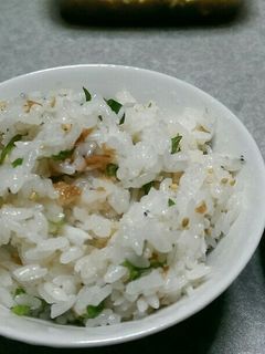 サッパリ梅しらすご飯-レシピのメイン写真