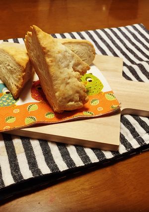 メイプル&ココナッツオイルスコーン-レシピのメイン写真
