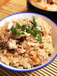 炊飯器で炊く 秋刀魚ご飯-レシピのメイン写真